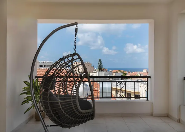 Phaedrus Living Paphos Old Town Seaview Flat
